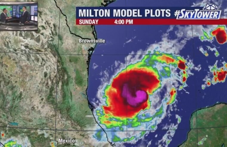 Hurricane Milton gaining strength