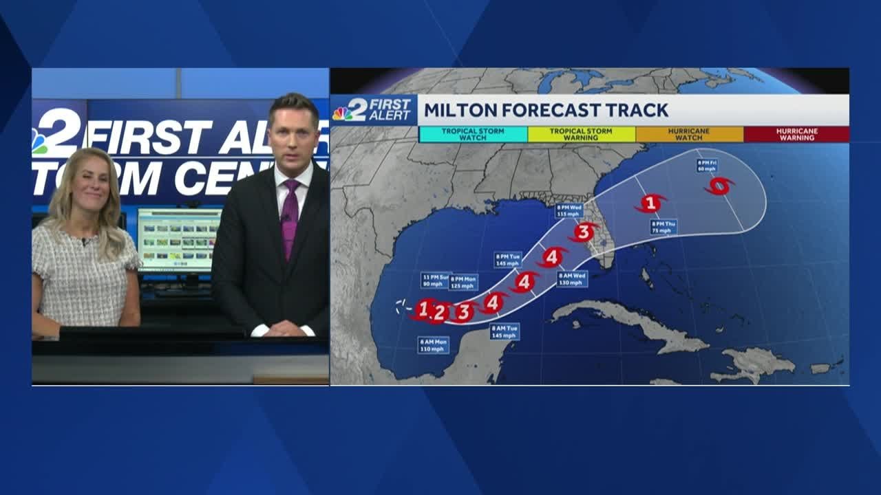 NBC2 meteorologists live Q&A on Hurricane Milton