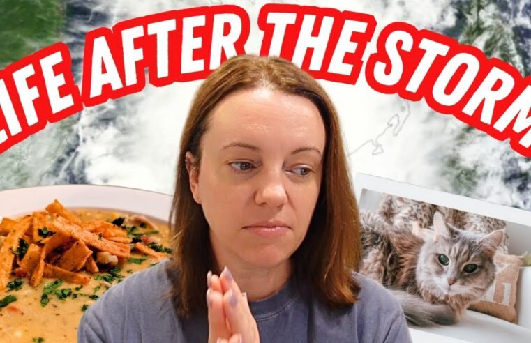 LIFE UPDATE and COOKING vlog | Hurricane Helene update