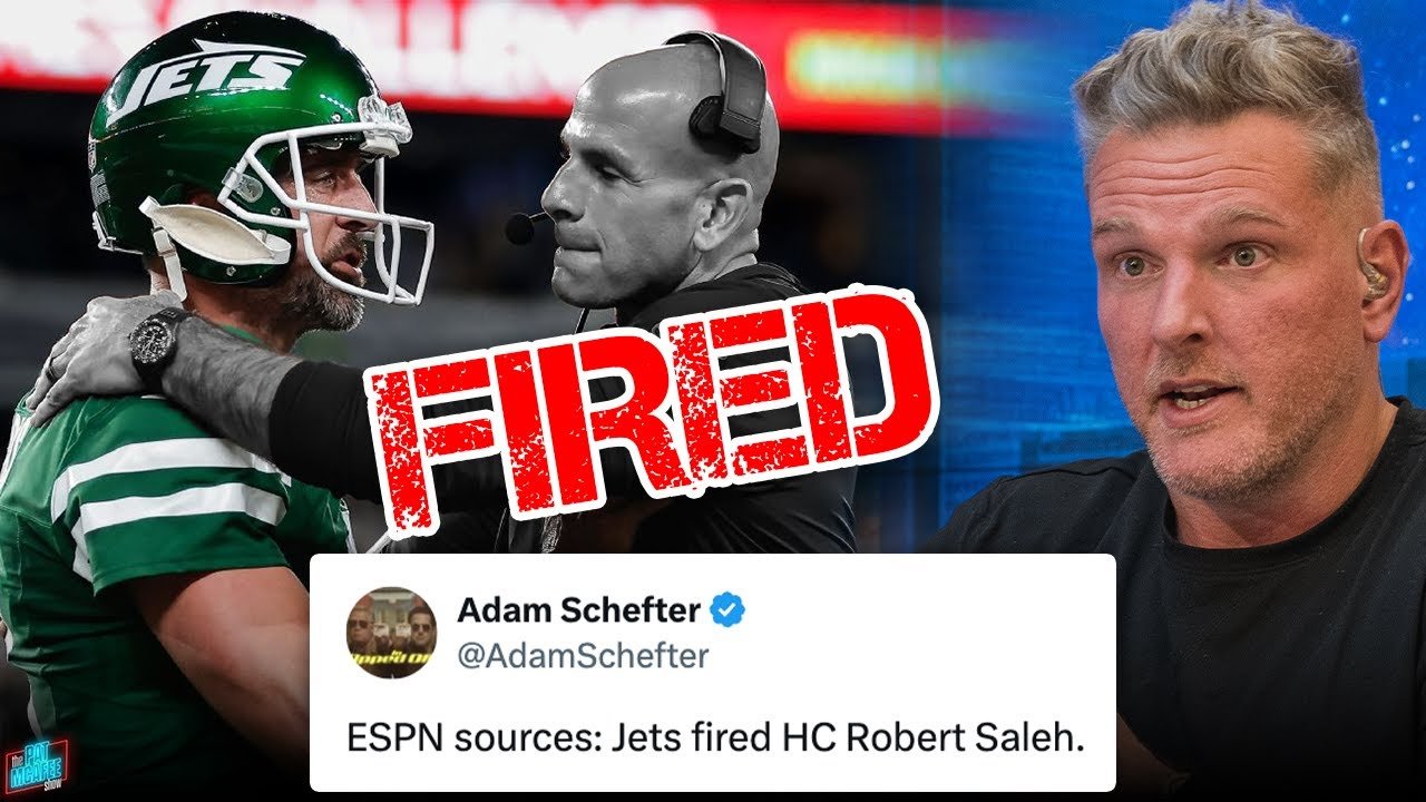 Robert Saleh Fired By Jets… | Pat McAfee Show
