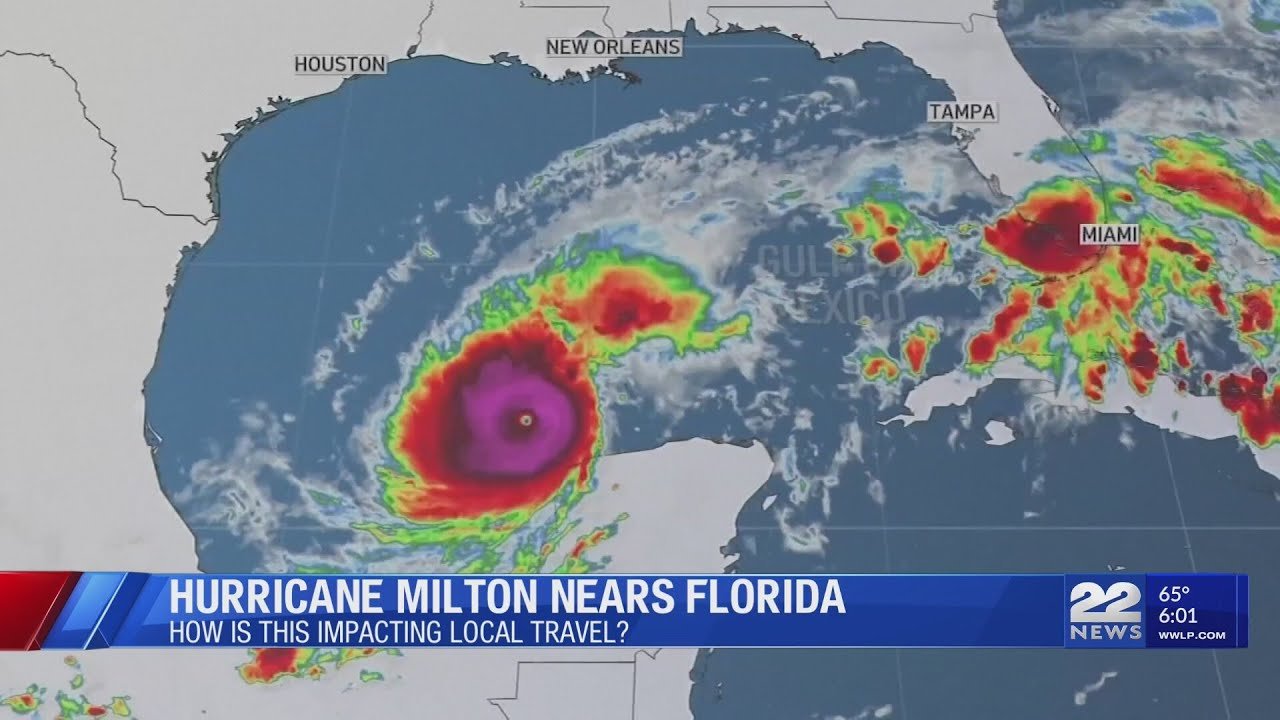 Hurricane Milton impacts travel nationwide