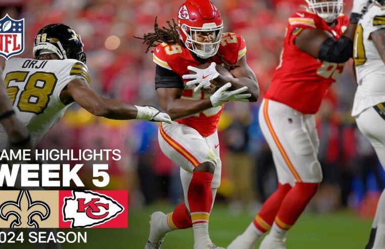New Orleans Saints vs. Kansas City Chiefs Game Highlights | NFL 2024 Week 5
