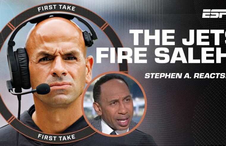 🚨 BREAKING! 🚨 Stephen A. & Shannon Sharpe’s FIRST RESPONSES to Robert Saleh’s firing! | First Take