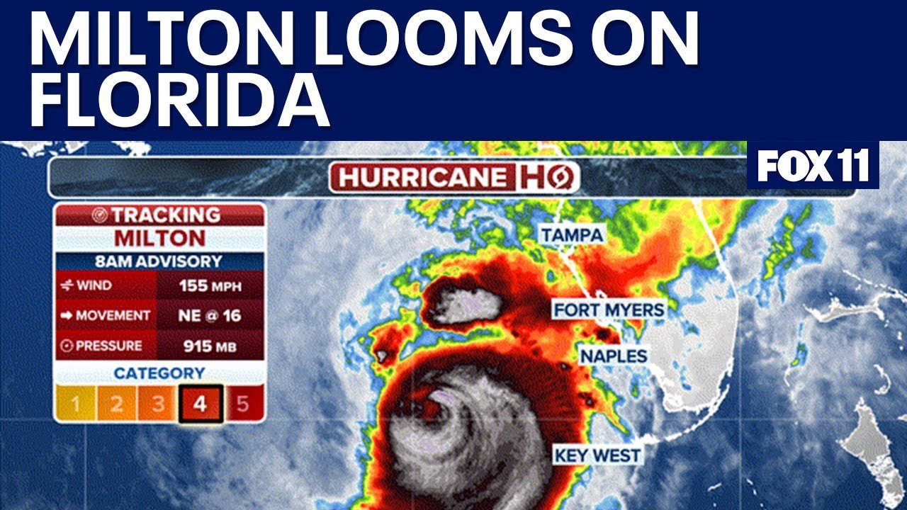 Millions brace for Hurricane Milton in Florida
