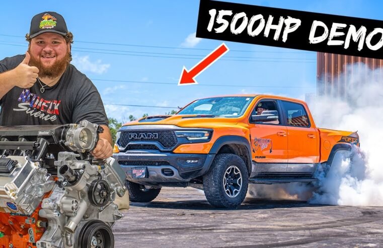I Put a 1500HP Engine in My Twin Turbo Trx
