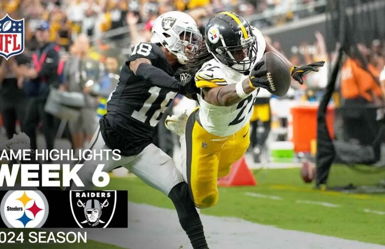 Pittsburgh Steelers vs. Las Vegas Raiders | 2024 Week 6 Game Highlights