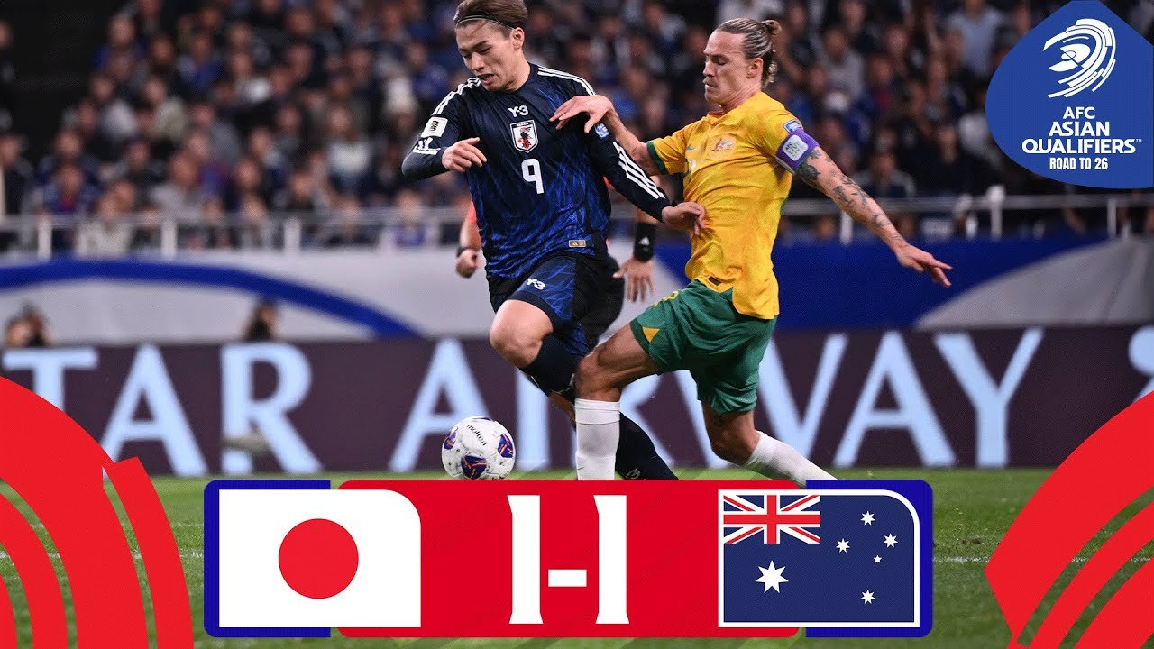 Two own goals in draw | Japan – Australia | Highlights #AsianQualifiers – Road To 26