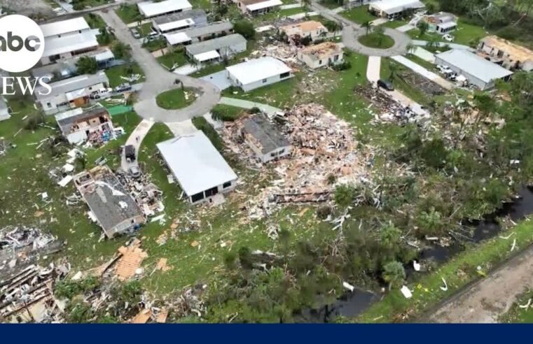 Hurricane Milton leaves death and destruction in its wake in Florida