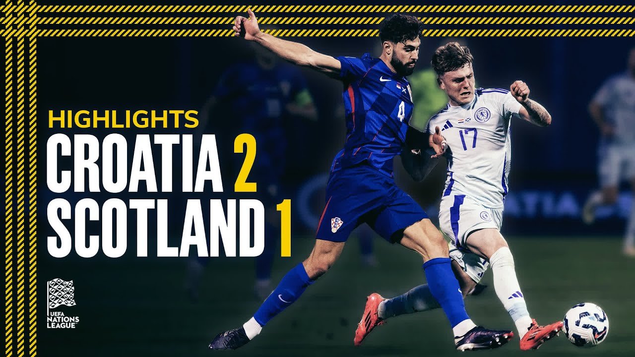 Croatia 2-1 Scotland | 2024 UEFA Nations League Highlights