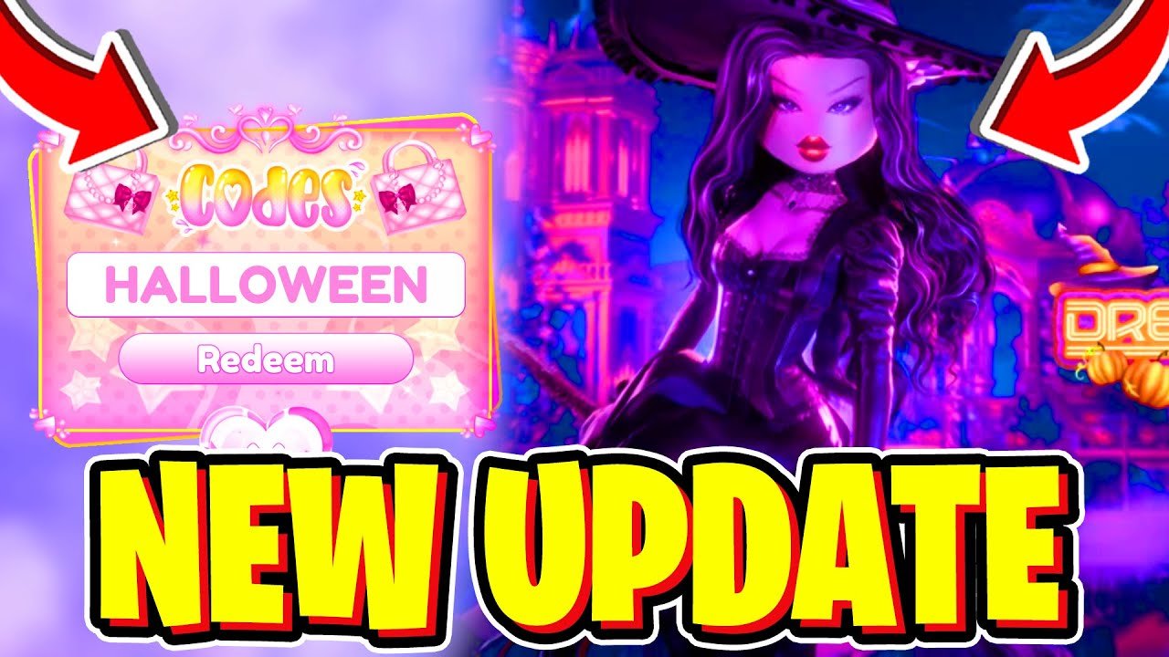 DRESS TO IMPRESS HALLOWEEN UPDATE! (New Codes, Lana Lore Quest, New Items & More) Roblox