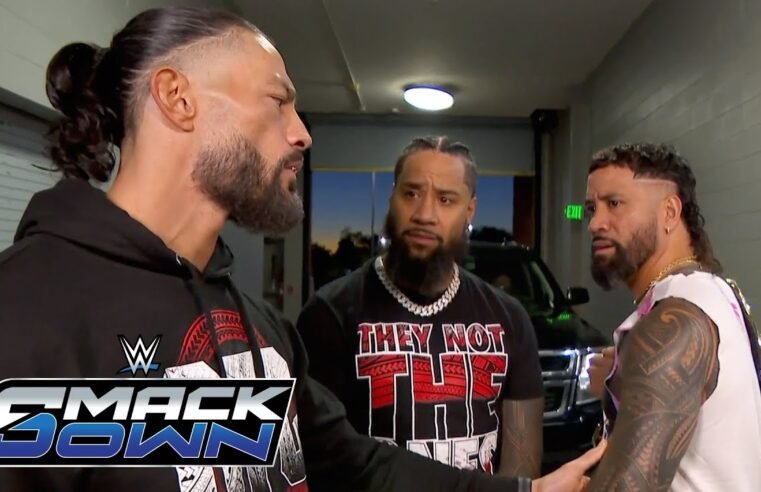 Jey Uso has a tense exchange with Roman Reigns: SmackDown highlights, Oct. 18, 2024