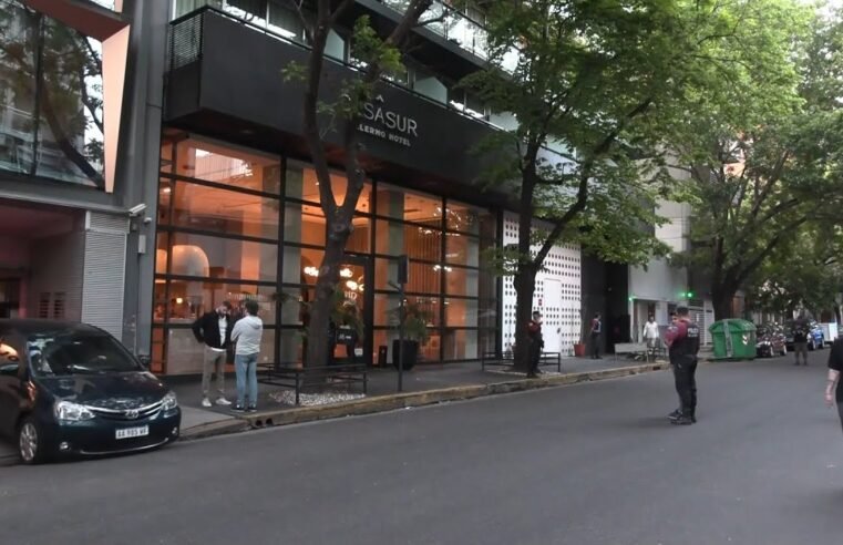 People gather outside hotel where One Direction’s Liam Payne fell to death in Argentina | AFP