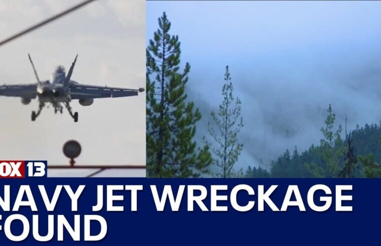 Navy jet wreckage found near Mount Rainier, crew still missing | FOX 13 Seattle