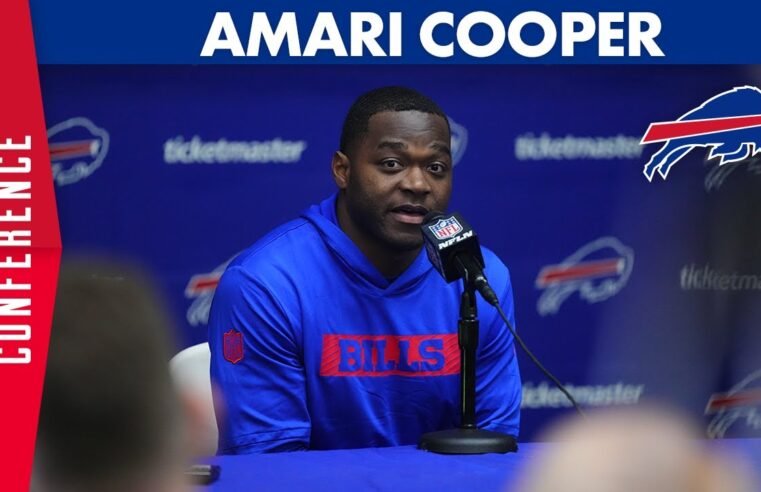 Amari Cooper Talks Joining Josh Allen & The Bills, His Experience, And More! | Buffalo Bills
