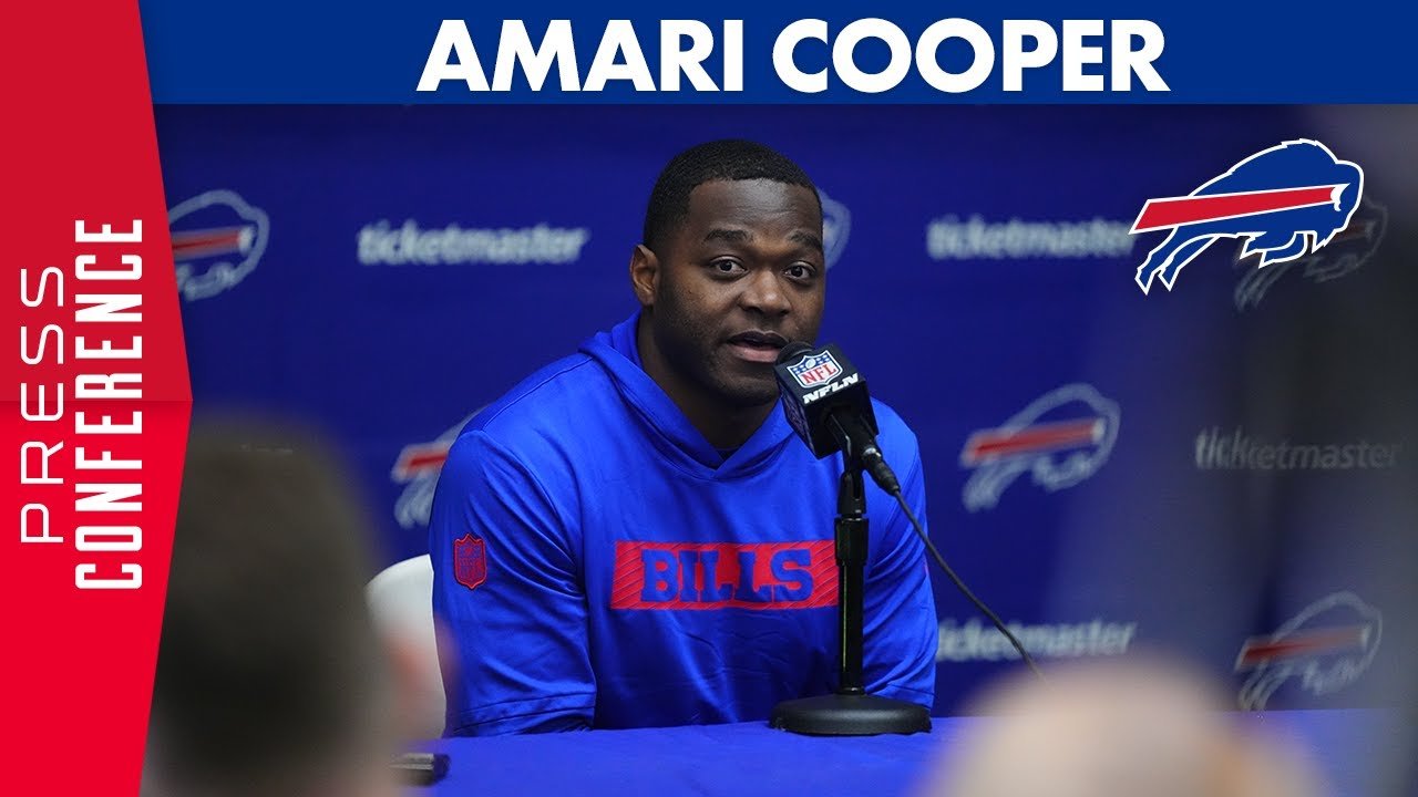 Amari Cooper Talks Joining Josh Allen & The Bills, His Experience, And More! | Buffalo Bills