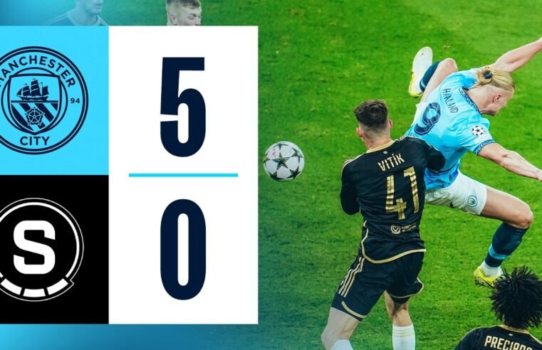 HIGHLIGHTS! Man City 5-0 Sparta Prague | Haaland wonder goal as super City hit five!