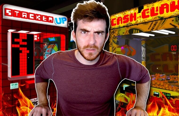 I will beat every single arcade game in this god damn simulator