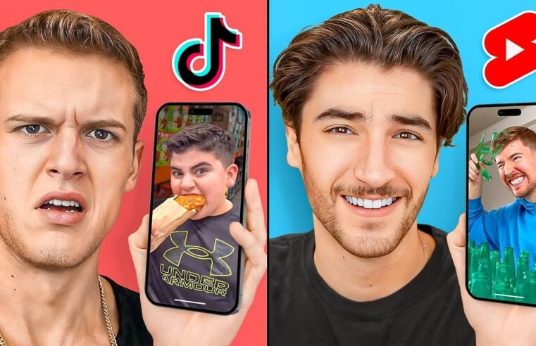 Tik Tok vs. YouTube Shorts Bingo