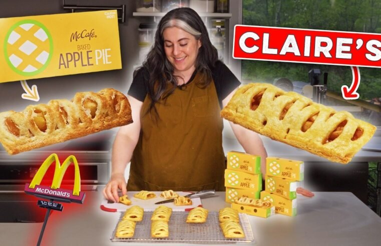 I Tried Making McDonald’s Apple Pie | Claire Recreates