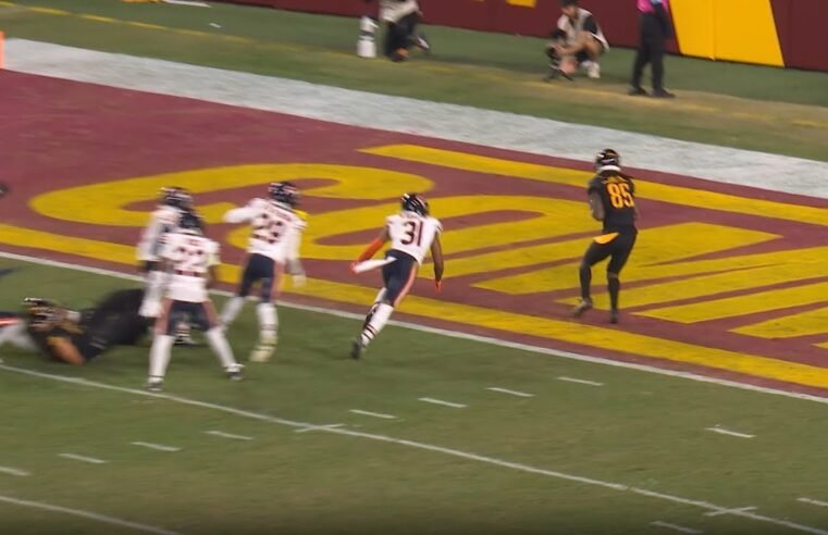 Hail Mary TD! Commanders beat Bears on Daniels’ 52-yard TD pass to Brown at buzzer