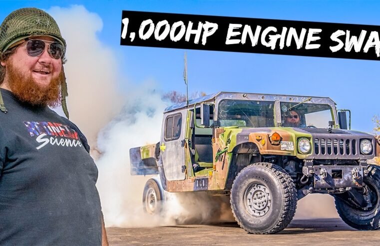 I Built A 1000HP Supercharged Humvee For a Top Secret Mission