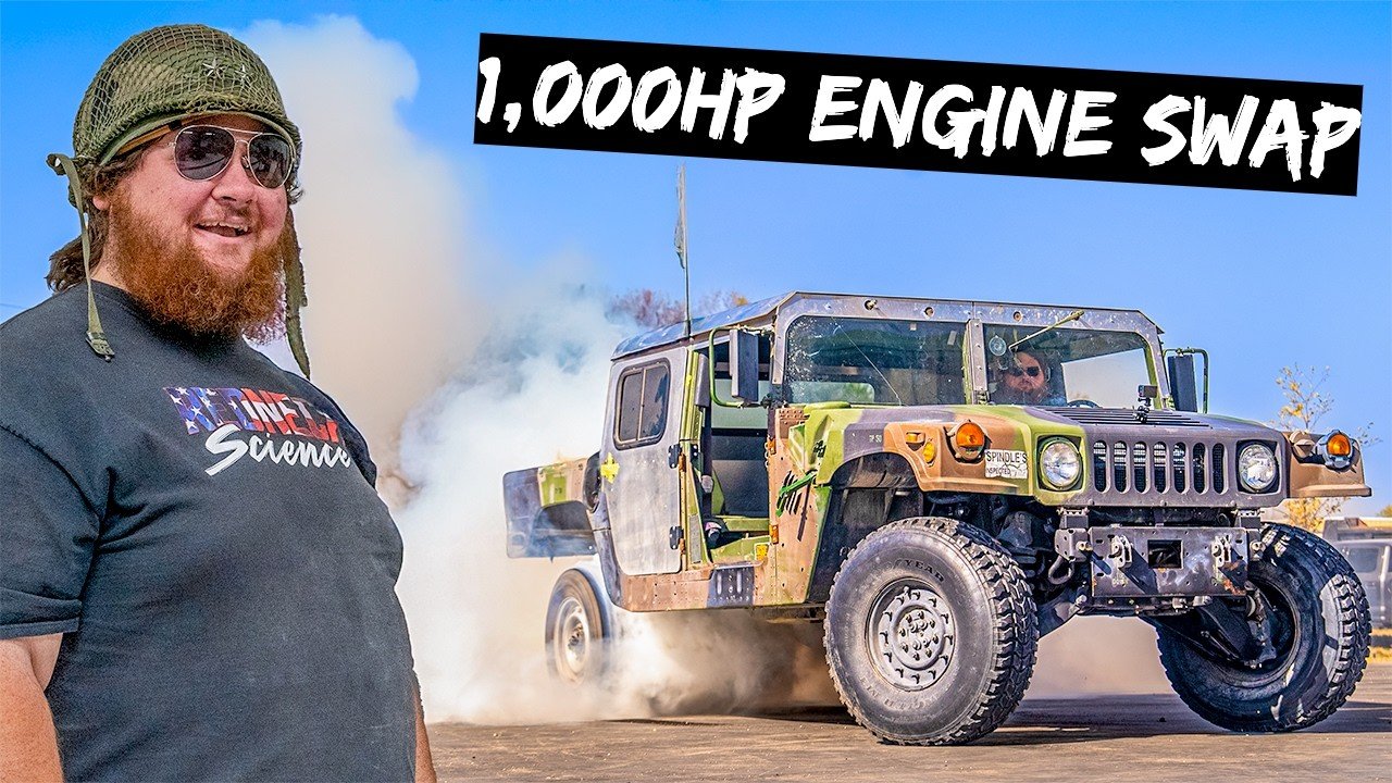 I Built A 1000HP Supercharged Humvee For a Top Secret Mission