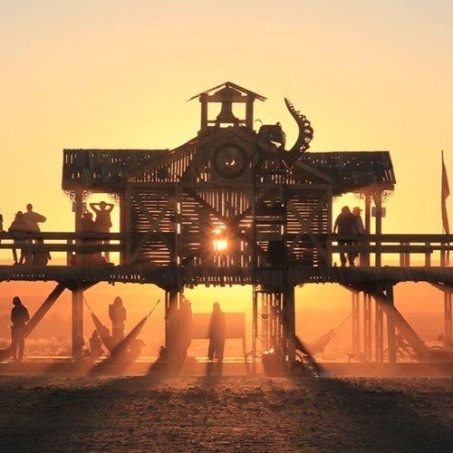 Seth Schwarz @ AfrikaBurn 2016 // The Spirit Train – Hauptbahnhof // Tankwa Desert South Africa
