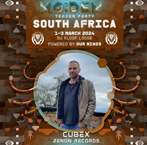 Cubex @ MoDem Teaser Party – Powered By Our Minds – Cape Town South Africa – March 2024