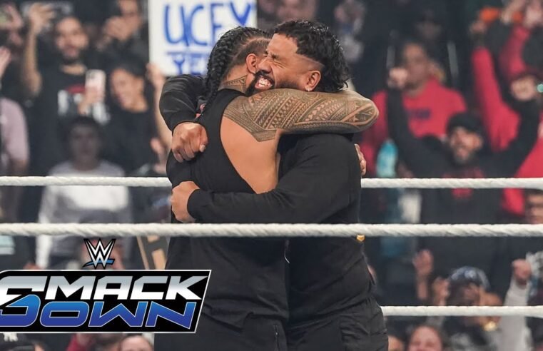 Jimmy and Jey Uso reunite after ripping gold from The Bloodline: SmackDown highlights, Oct. 25, 2024