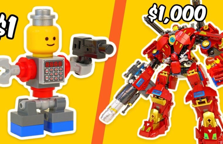 $1 vs $1000 LEGO SET…