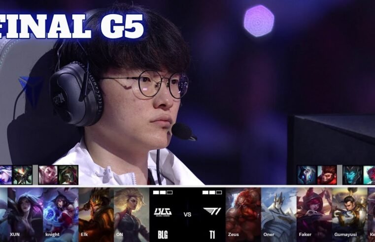 T1 vs BLG – Game 5 | Grand Final LoL Worlds 2024 | T1 vs Bilibili Gaming G5 full