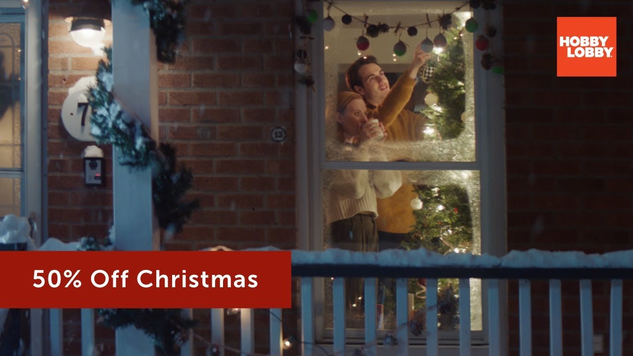 Neighbors | 50% Off Christmas | Hobby Lobby® Commercial