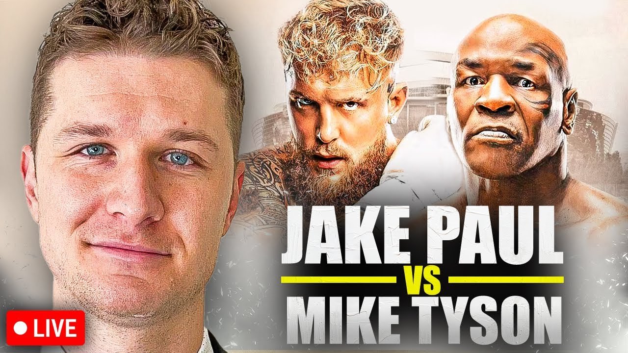 Jake Paul vs Mike Tyson LIVESTREAM Watch Party From Dallas With Papa Plem!! The W.A.D.E. Concept