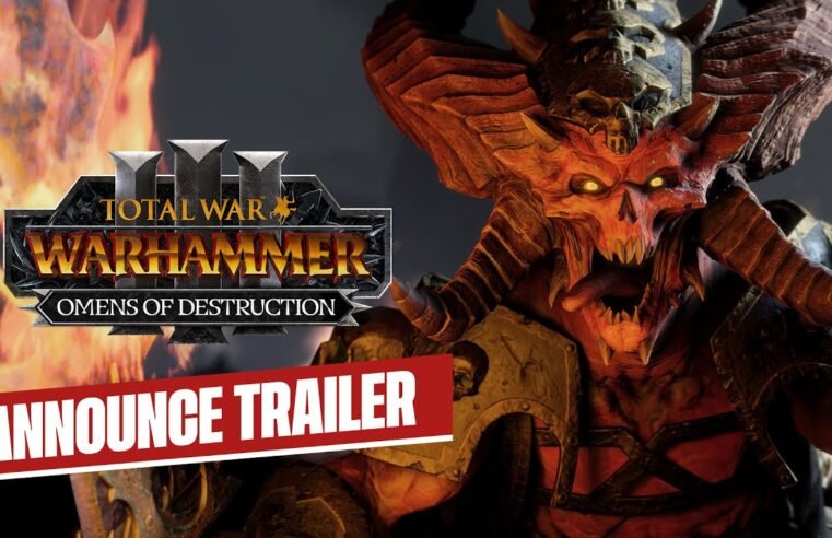 Total War: WARHAMMER III – Omens of Destruction Announce Trailer