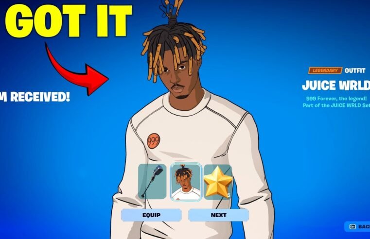 How to Get JUICE WRLD SKIN in Fortnite (NOW)