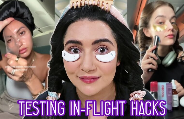 I Tested In-Flight Beauty Hacks on the Longest Flight in the World