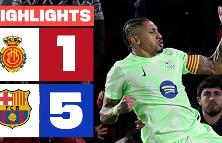 RCD MALLORCA 1 – 5 FC BARCELONA I RESUMEN LALIGA EA SPORTS