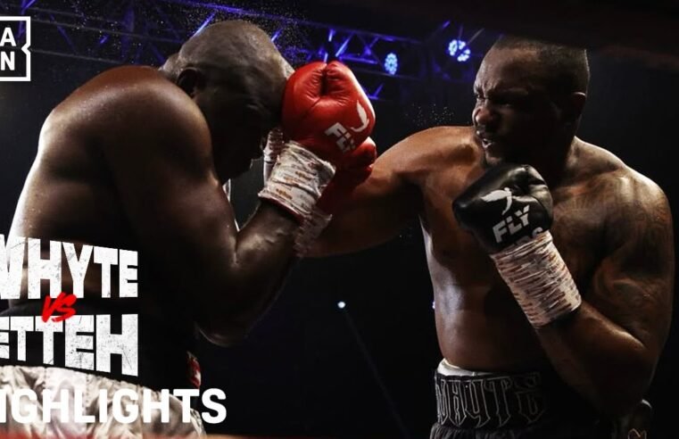 Heavyweight Slugfest | Dillian Whyte vs. Ebenezer Tetteh Fight Highlights