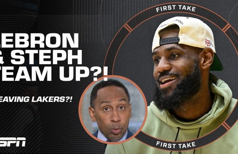 LeBron joining Steph & the Warriors?! 😳 Stephen A., Shannon & Perk debate the idea 👀 | First Take