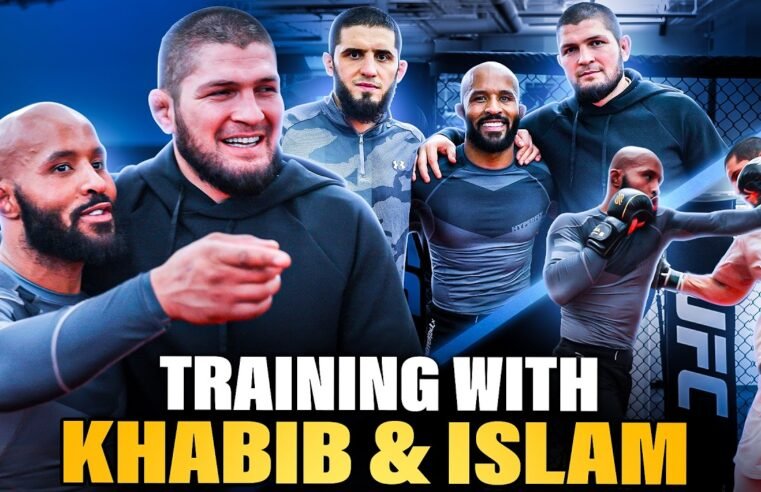 Demetrious Johnson Trains w/ KHABIB & ISLAM MAKHACHEV! | EXCLUSIVE FOOTAGE!