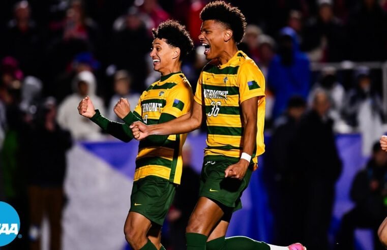 Vermont vs. Marshall: 2024 NCAA men’s soccer championship highlights