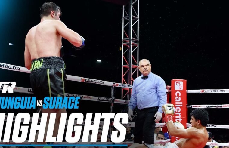 UPSET ALERT! Jaime Munguia Gets KNOCKED OUT By Bruno Surace | FIGHT HIGHLIGHTS