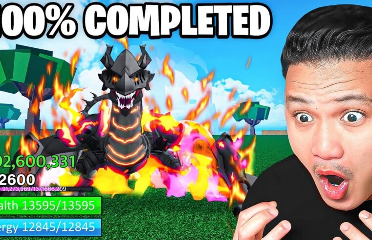 I DEFEATED BLOX FRUIT 🐲DRAGON UPDATE!!🐲