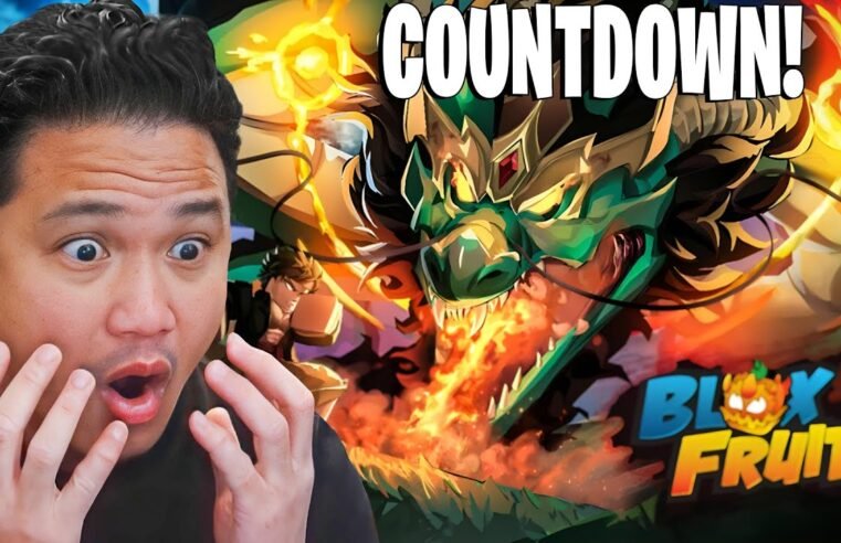 🔴 BLOX FRUITS DRAGON UPDATE OFFICIAL COUNTDOWN!