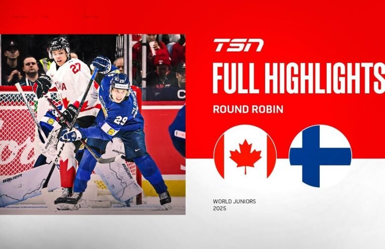 2025 World Junior Championship Highlights: Canada vs Finland