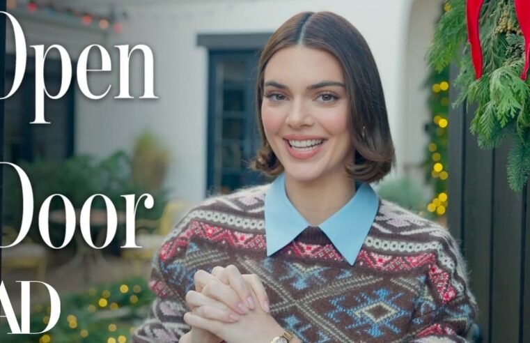 Inside Kendall Jenner’s Home at Christmas | Open Door | Architectural Digest