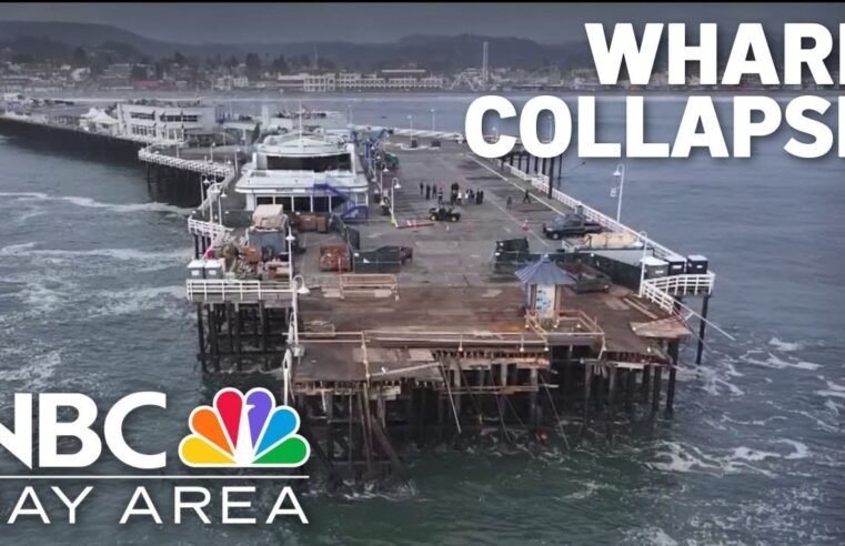 Santa Cruz Wharf collapse: Workers rescued, damage due to large swell
