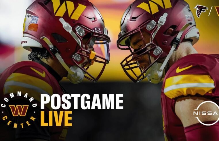 HELLO, PLAYOFFS!!!!! | Postgame LIVE: Washington Beats Atlanta in OT to Clinch NFL Playoff Spot