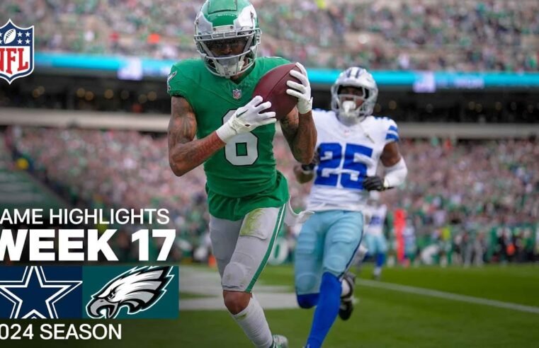 Dallas Cowboys vs. Philadelphia Eagles Game Highlights | 2024 Week 17