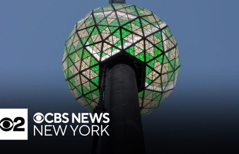 Live: New Year’s Eve ball drop countdown in Times Square